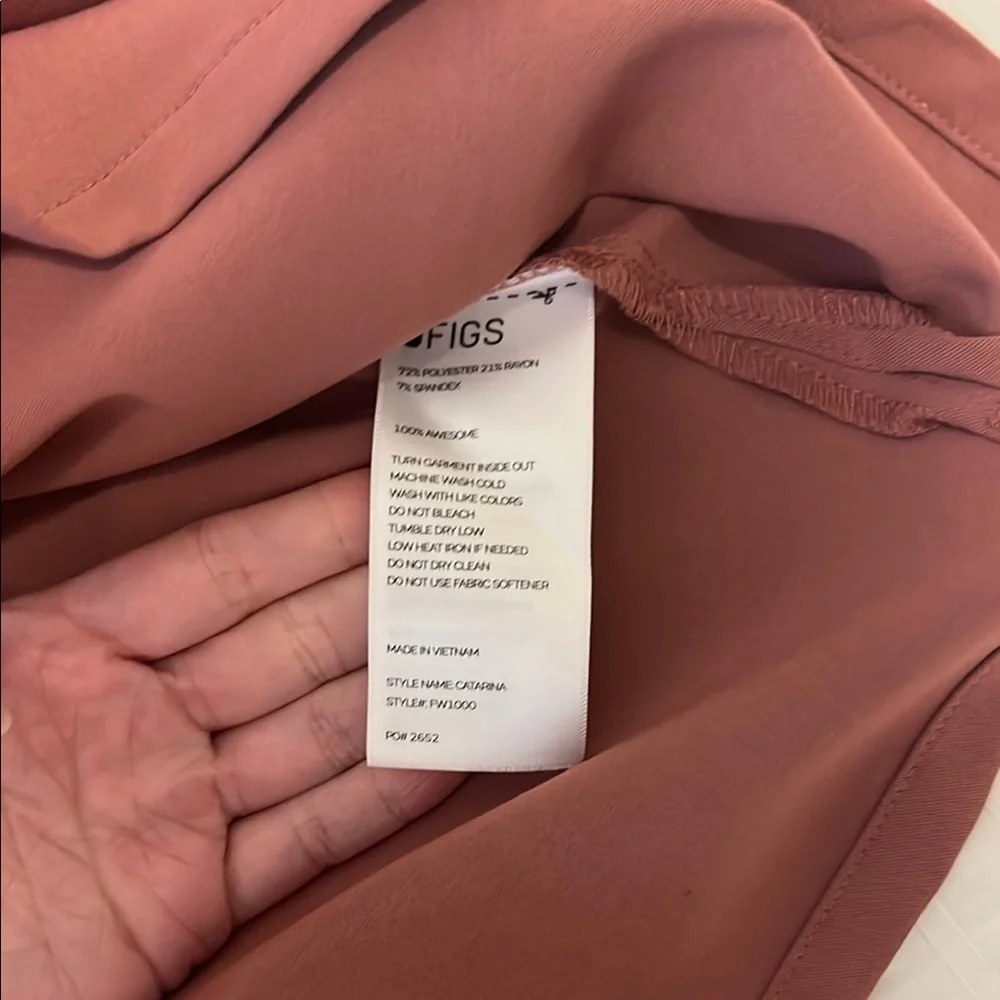 Figs “Mauve” scrub set - Picture 3 of 6